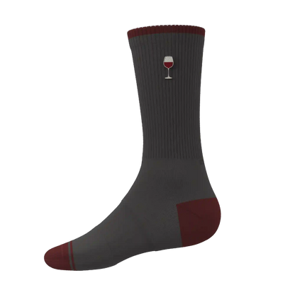 The Vino | Wine Heel Hammock™ Crew Socks