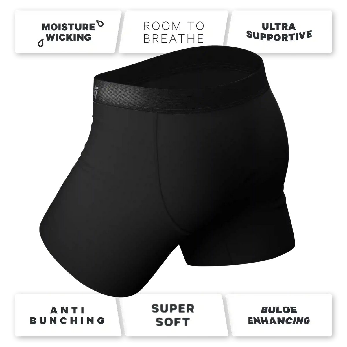 The Threat Level Midnight | Black Ball Hammock® Boxer Brief 7 Pack