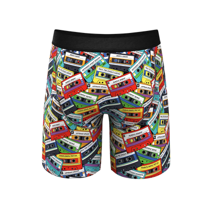 The Mixtape | Cassette Tapes Ball Hammock® Boxer - Long Leg