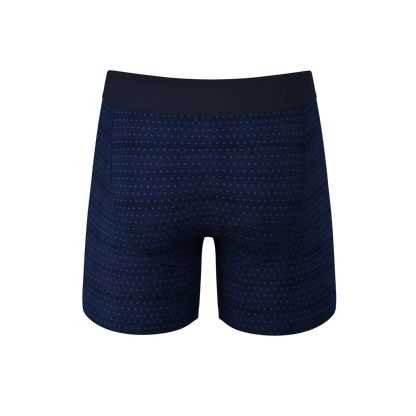 The Forget Me Not | Navy Dot Ball Hammock® Pouch Underwear