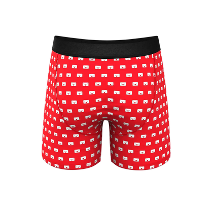 The Secret Admirer | Valentines Letters Ball Hammock® Pouch Underwear
