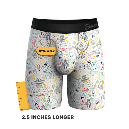 The Daily Detention | Doodle Ball Hammock® Boxer - Long Leg