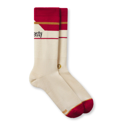 The Pack A Day | Cigarette Heel Hammock™ Crew Socks