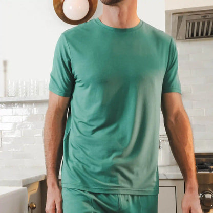 The Curacao | Teal SleepDeep™ Men’s Pajama Shirt