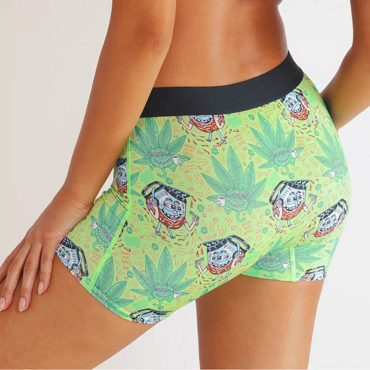 The Wake & Bake | Shinesty x Killer Acid Women’s Boxers