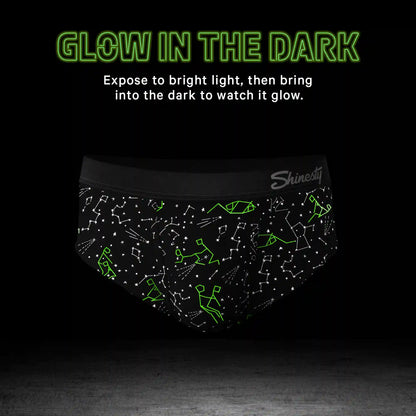 The Big Bang | Glow In The Dark Constellation Ball Hammock® Pouch Underwear Briefs