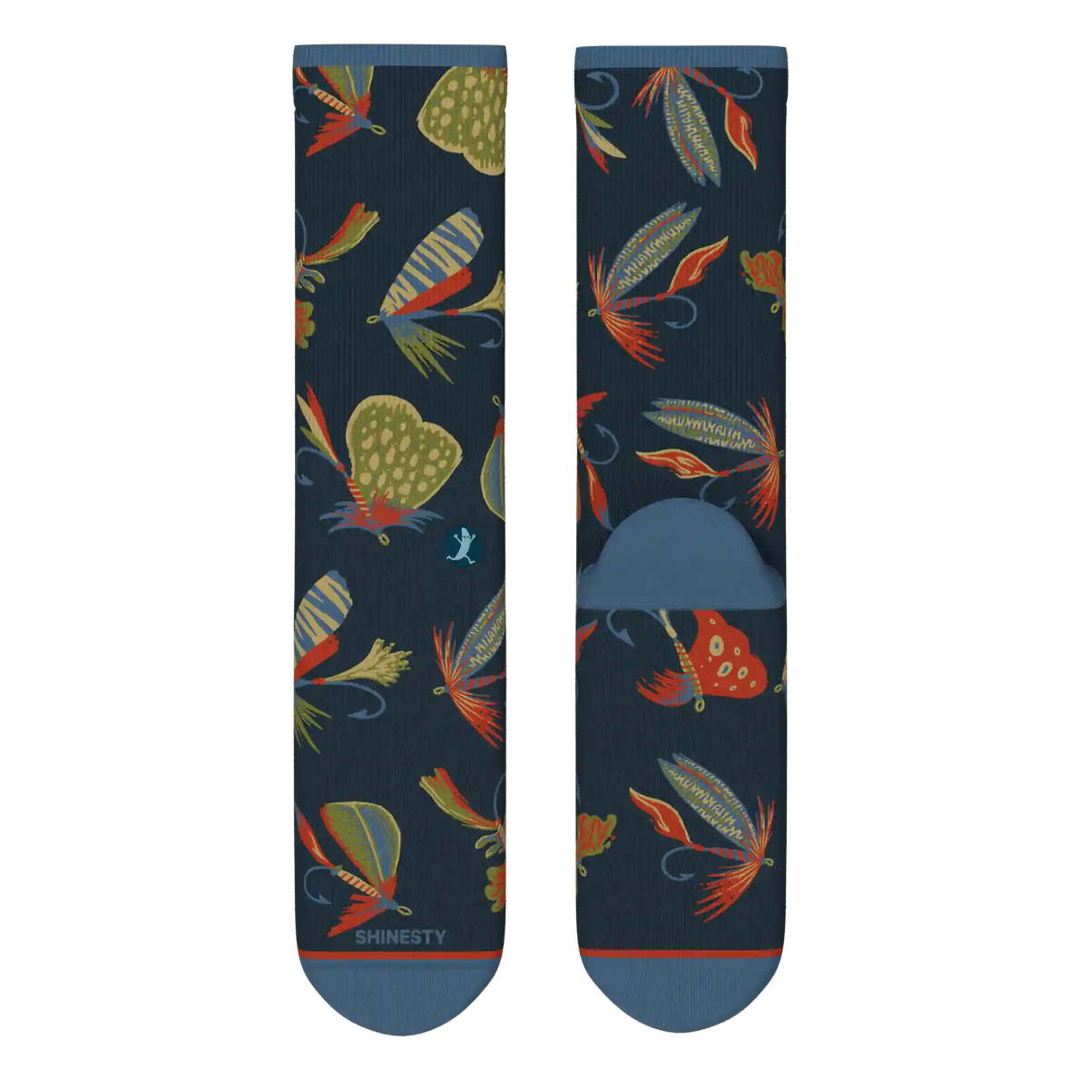 The Dry Fly | Fly Fishing Heel Hammock™ Crew Socks