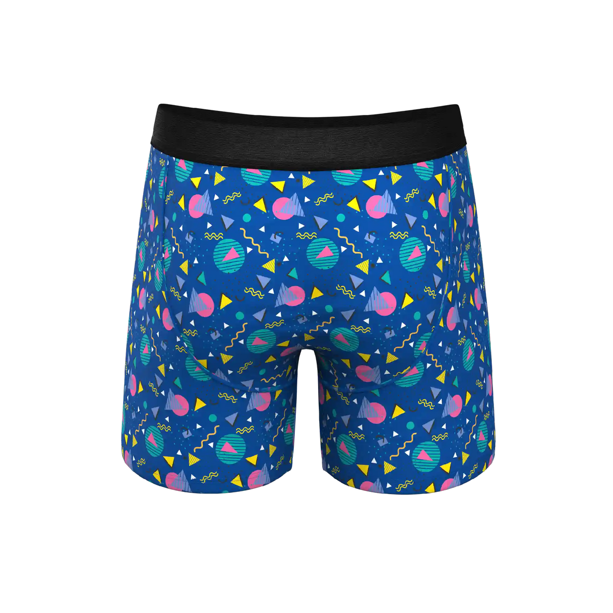 The Bus Stop | Retro Shapes Ball Hammock® Pouch Underwear With Fly