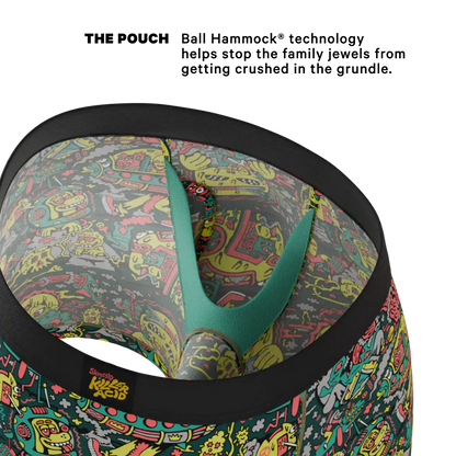 The Spaced Out | Shinesty X Killer Acid Ball Hammock® Pouch Underwear With Fly